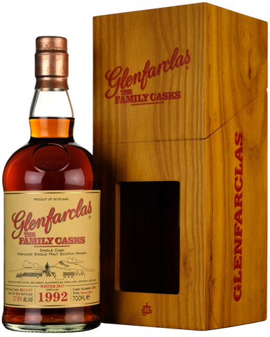 glenfarclas 1992, the family cask 2901, speyside single malt scotch whisky