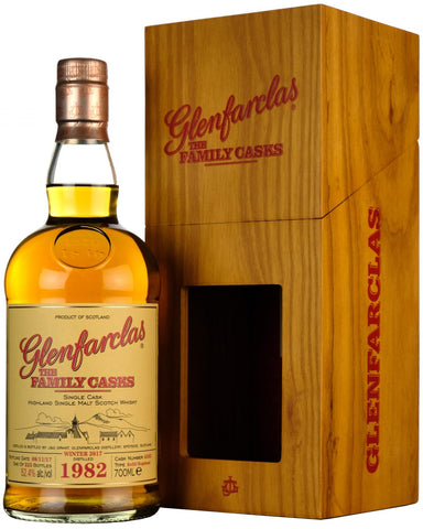 glenfarclas 1982, the family cask 4565, speyside single malt scotch whisky