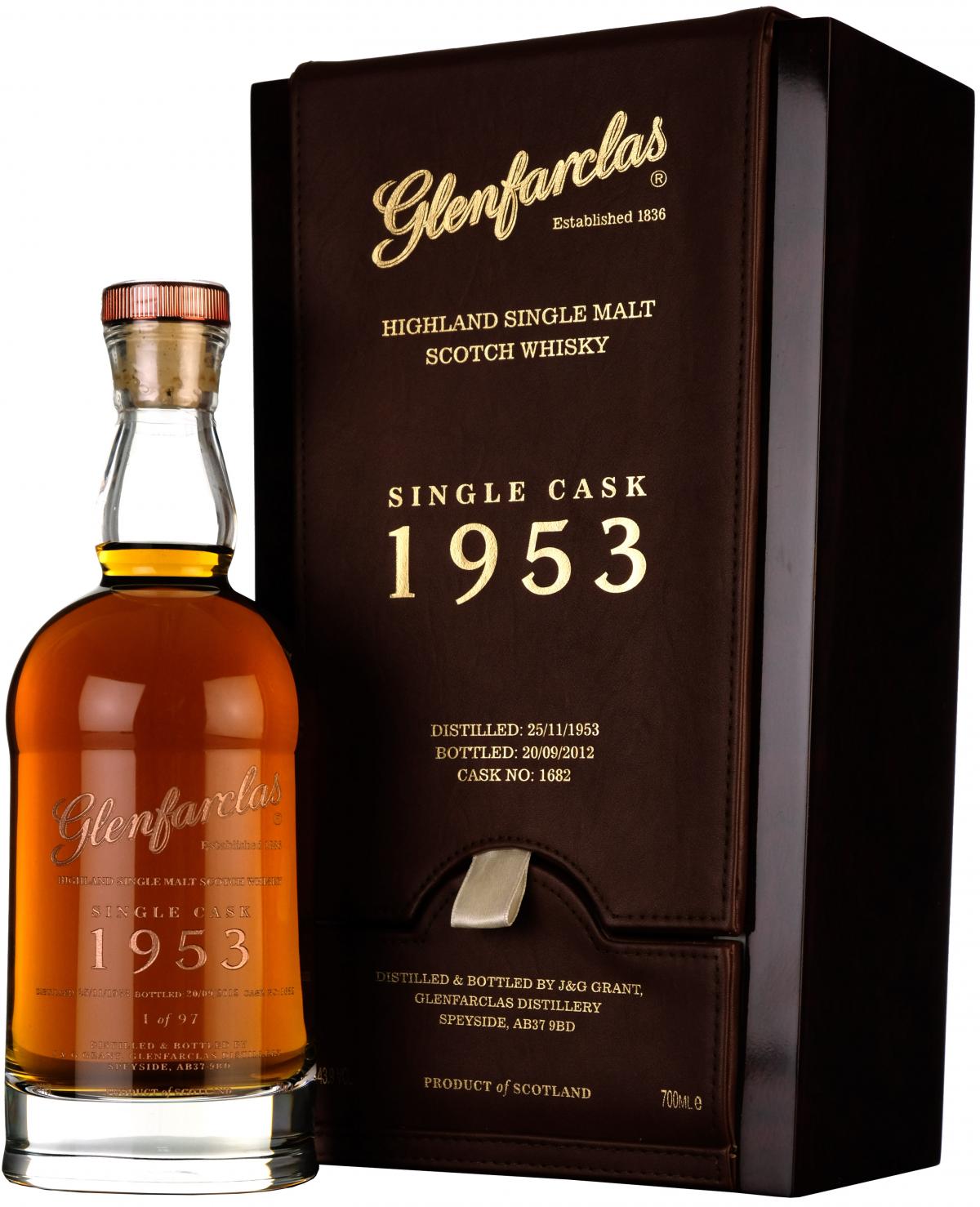 Glenfarclas 1953-2012 | 58 Year Old Single Cask 1682