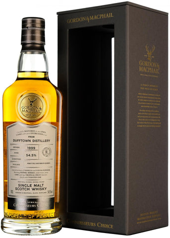 dufftown 1999, 18 year old, connoisseurs choice, cask strength, gordon and macphail whisky,