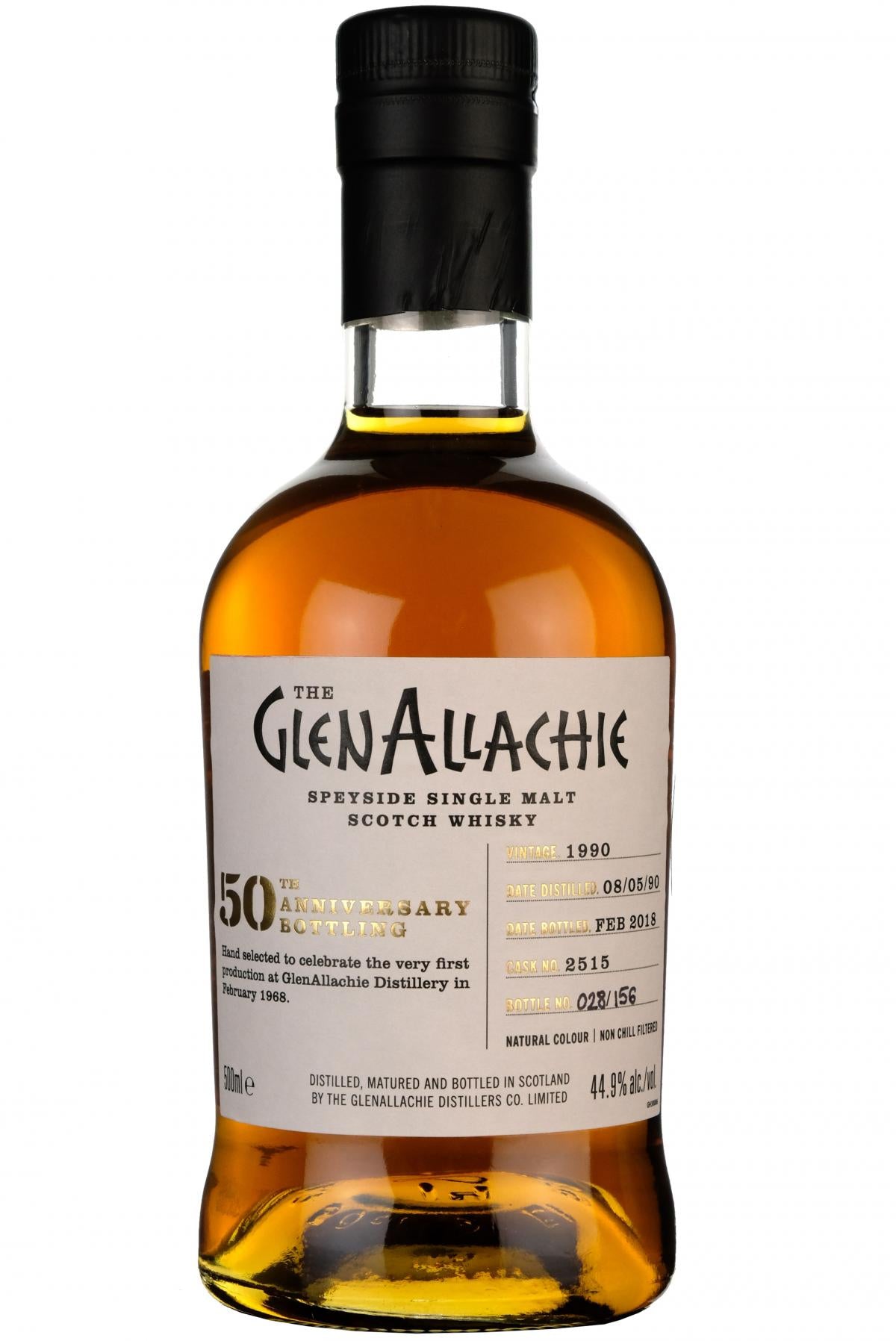Glenallachie 1990-2018 | 27 Year Old 50th Anniversary Bottling Cask 2515