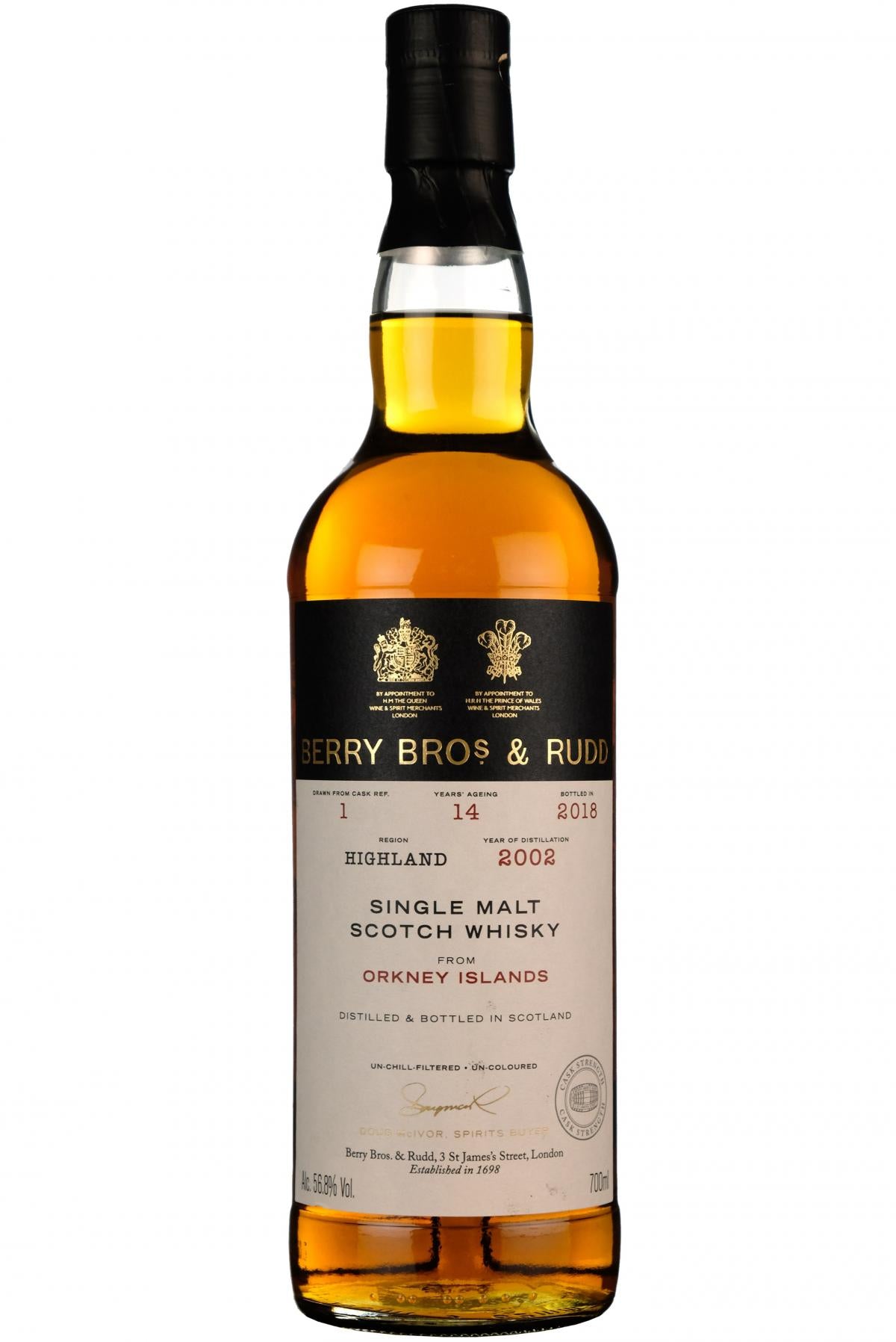 Orkney Islands 2002-2018 | 14 Year Old | Berry Bros Single Cask 1