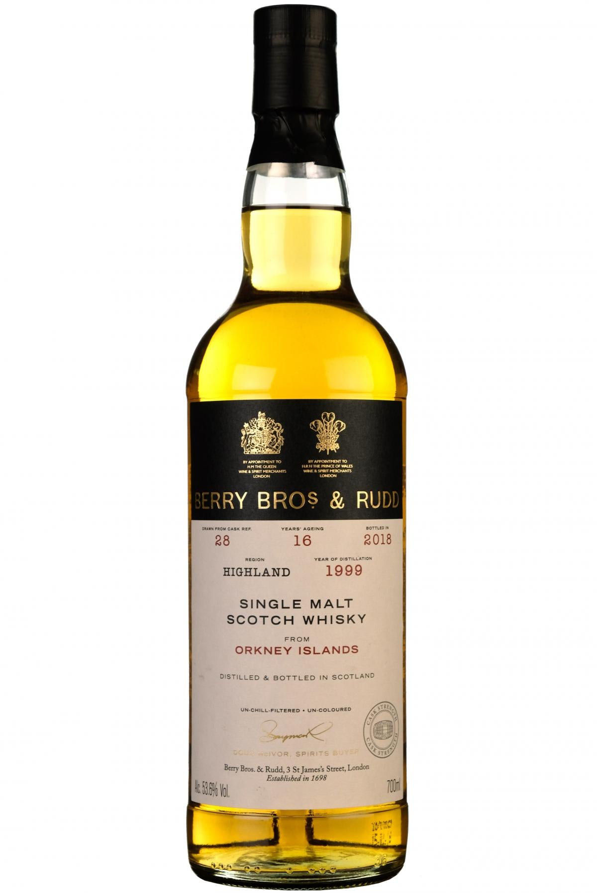 Orkney Islands 1999-2018 | 16 Year Old | Berry Bros Single Cask 28