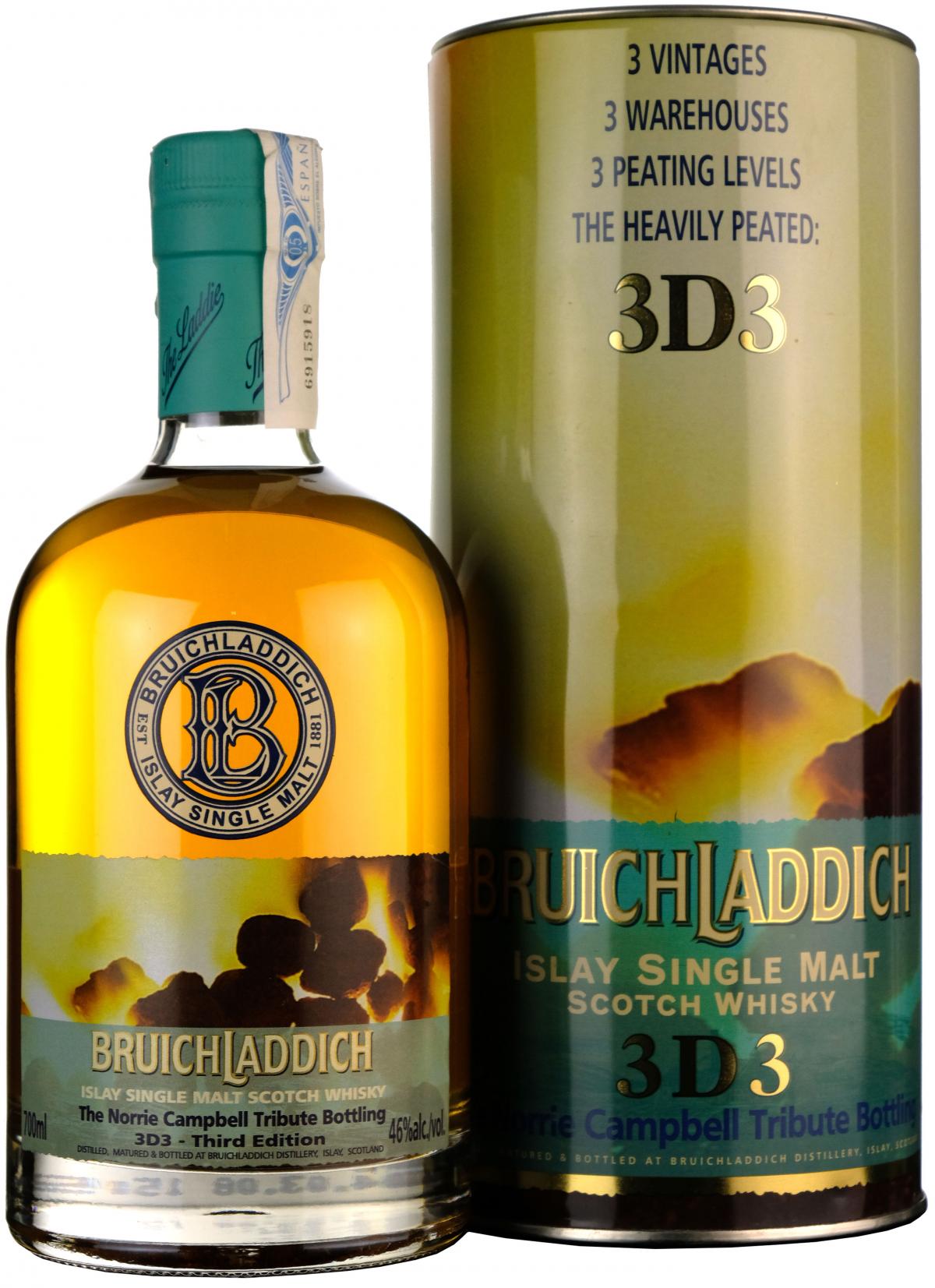 Bruichladdich Norrie Campbell Tribute Bottling | 3rd Edition