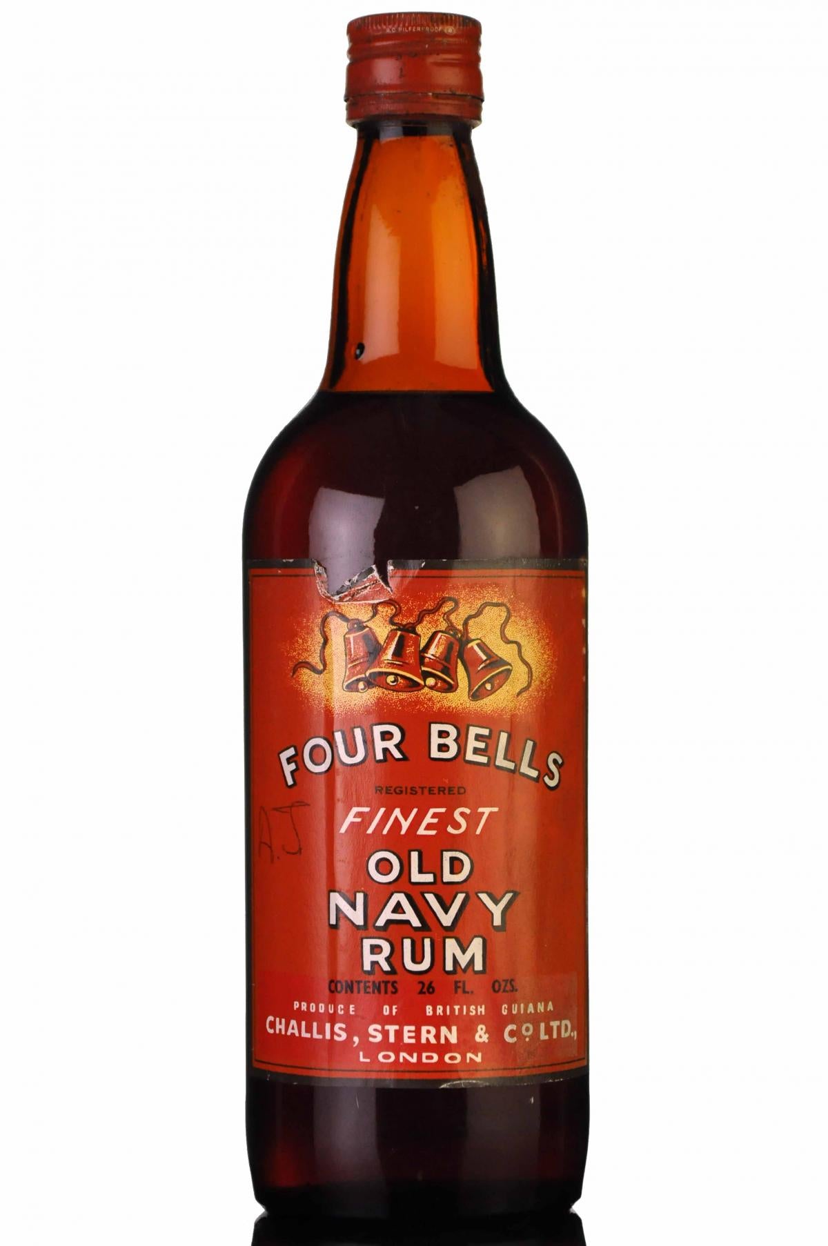 Four Bells Old Navy Rum | 1960s | 3cl Sample