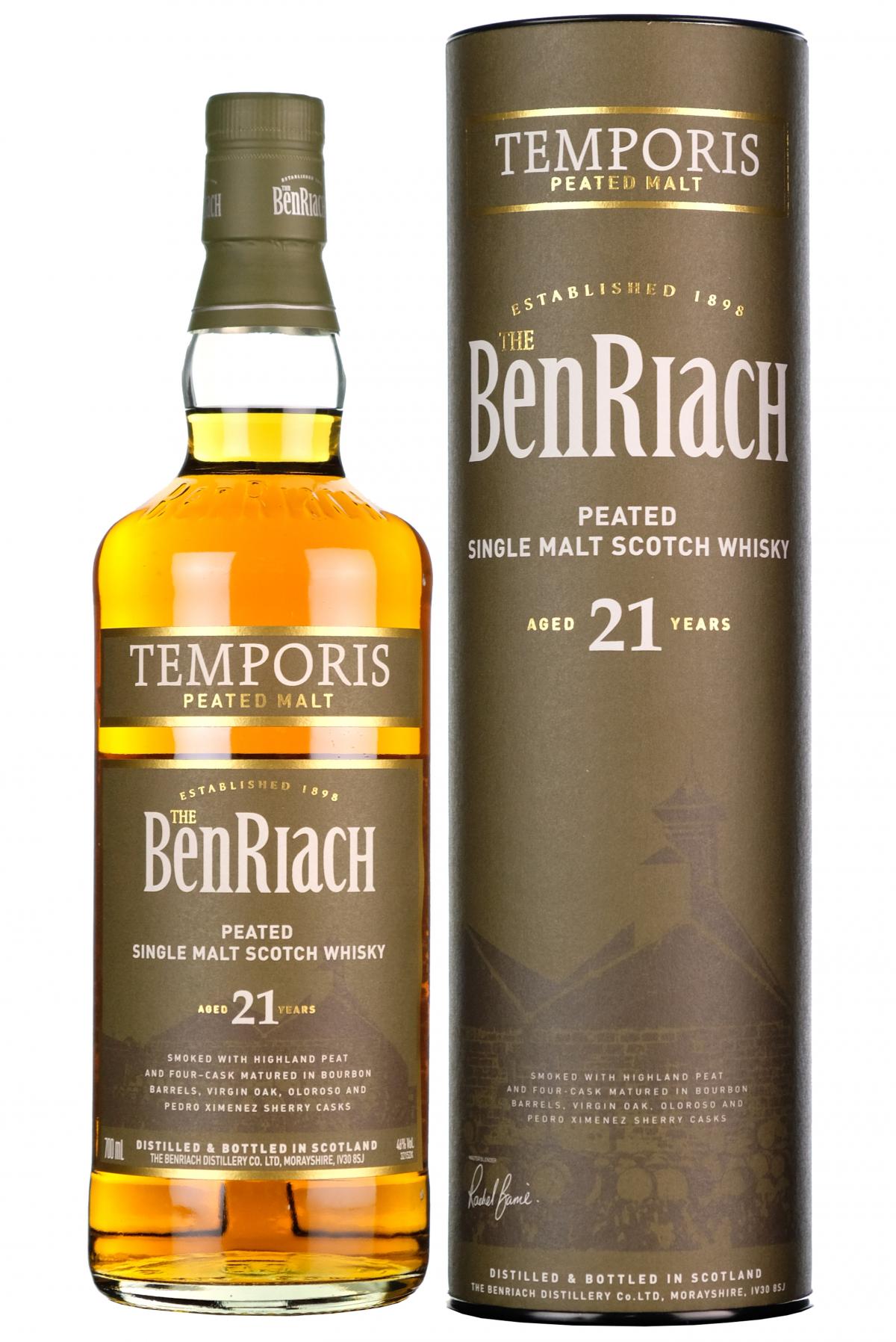 Benriach 21 Year Old Temporis