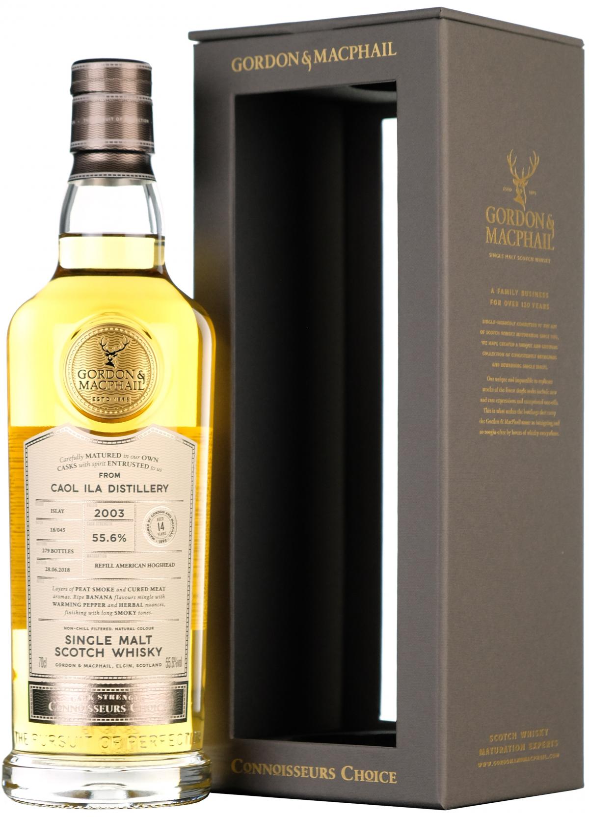 Caol Ila 2003-2018 | 14 Year Old Connoisseurs Choice Cask Strength