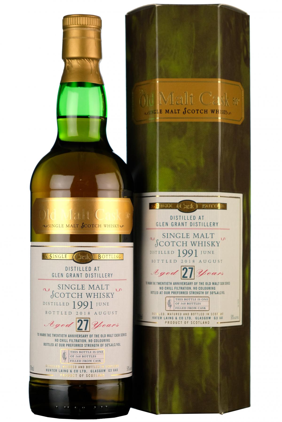 Glen Grant 1991-2018 | 27 Year Old | Old Malt Cask 20th Anniversary