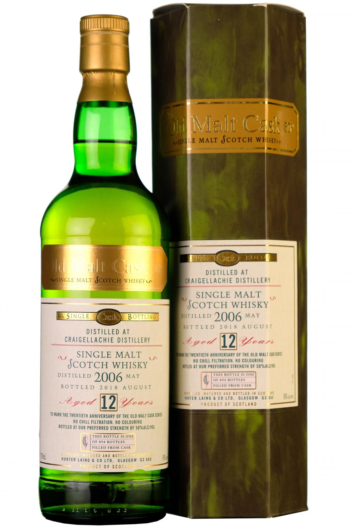 Craigellachie 2006-2018 | 12 Year Old | Old Malt Cask 20th Anniversary