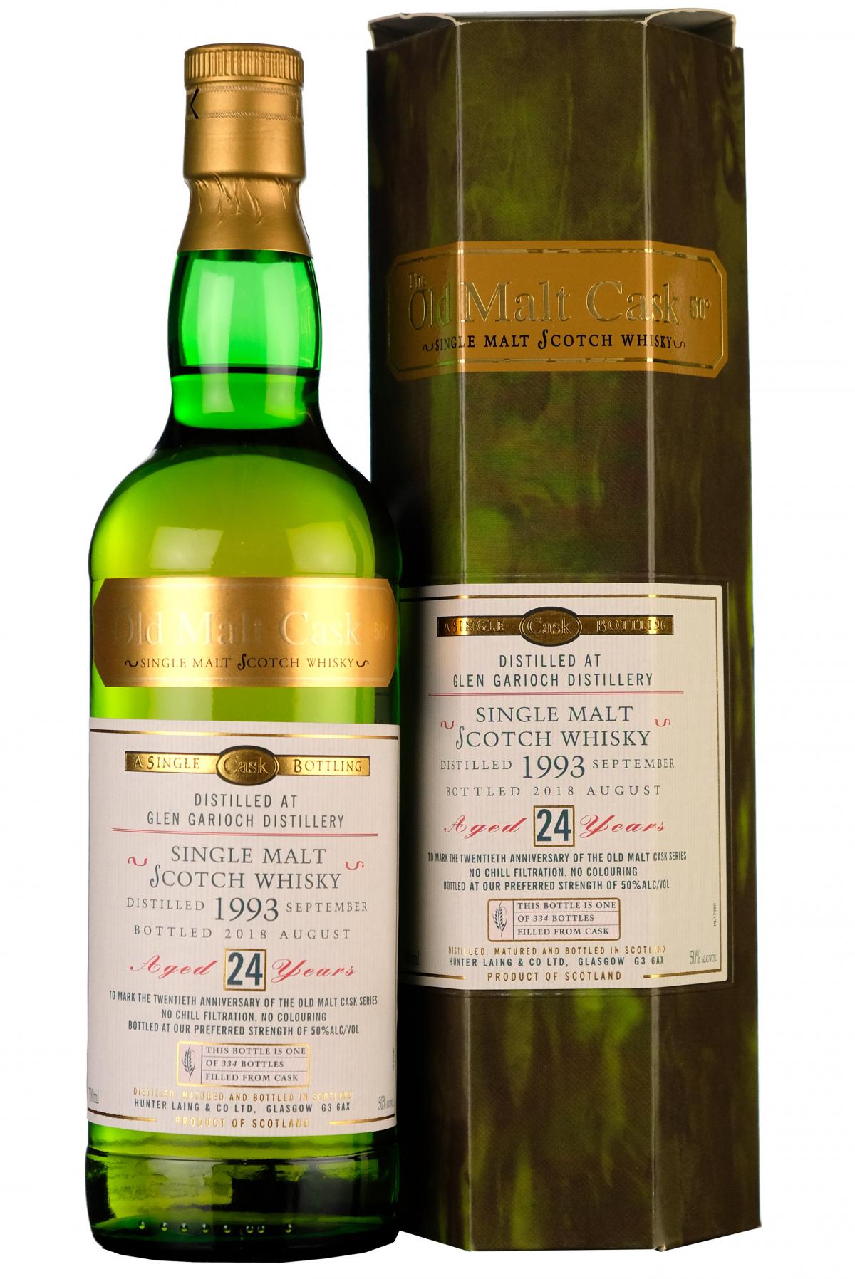 Glen Garioch 1993-2018 | 24 Year Old | Old Malt Cask 20th Anniversary