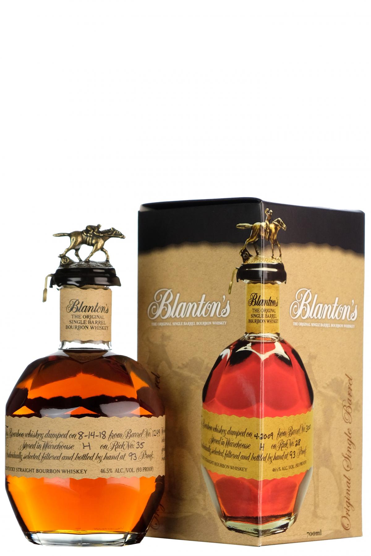 blanton's original single barrel kentucky straight bourbon whiskey