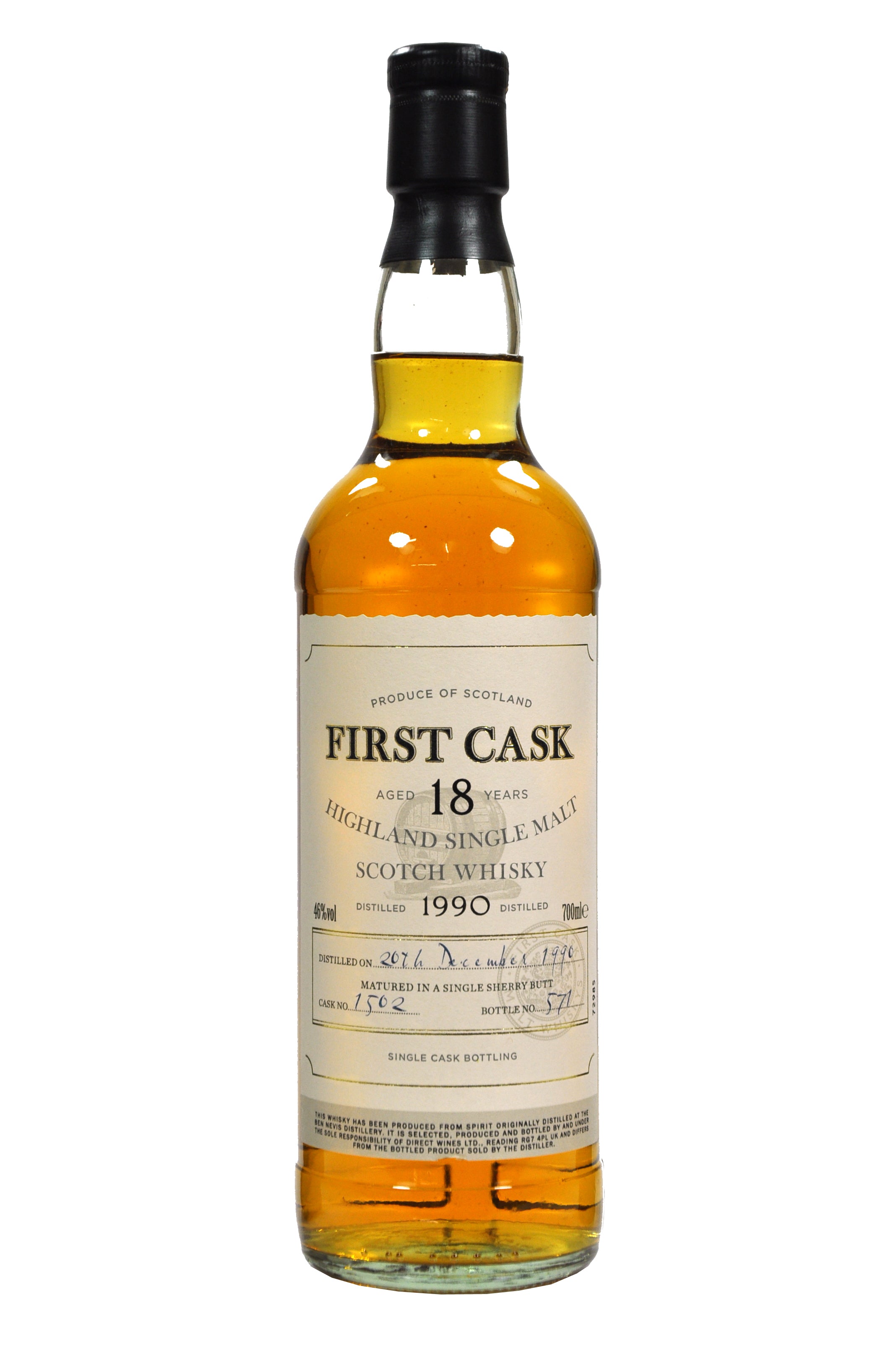 Ben Nevis 1990 | 18 Year Old | First Cask 1502