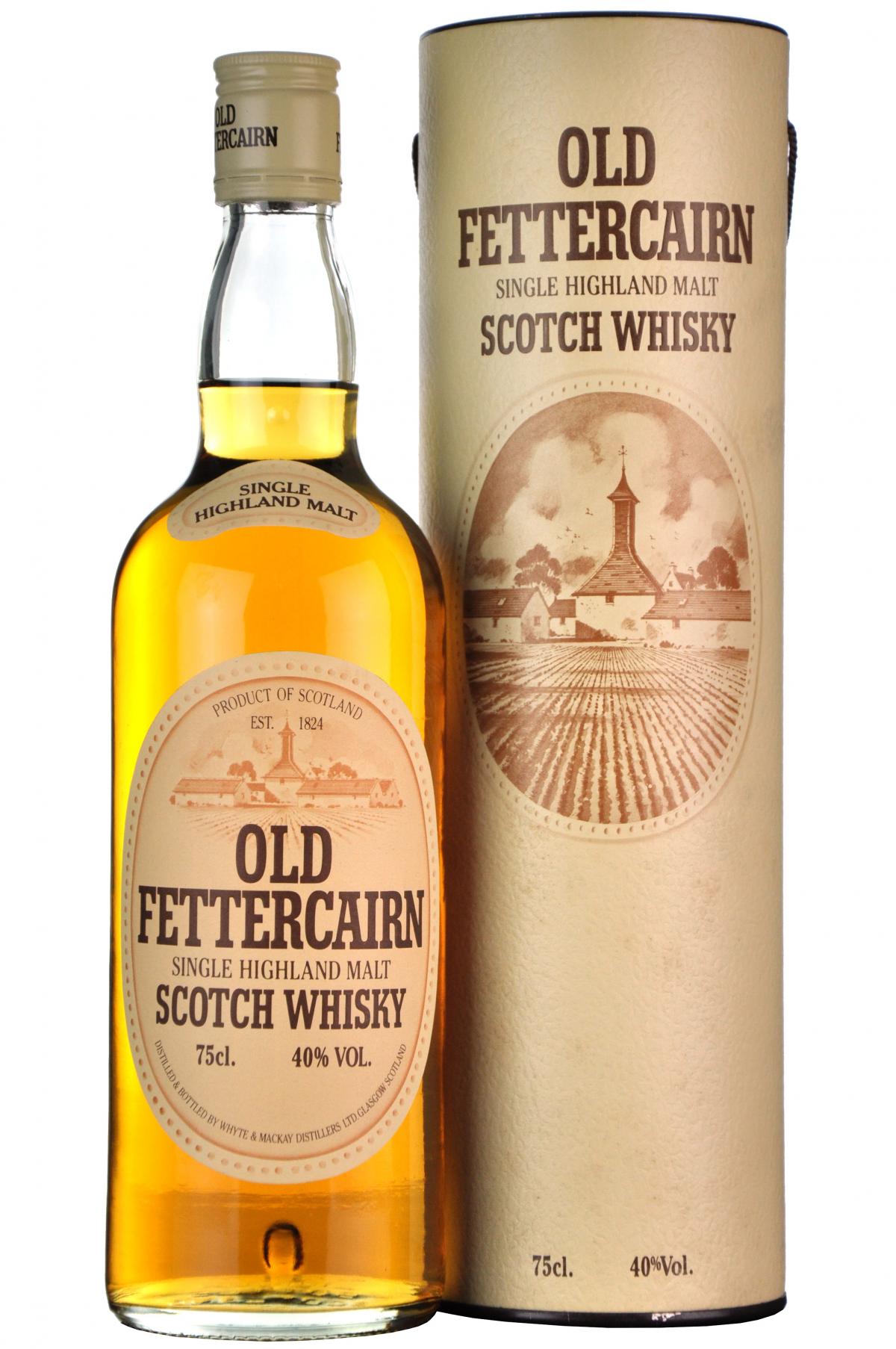 old fettercairn 1980s, highland single malt scotch whisky