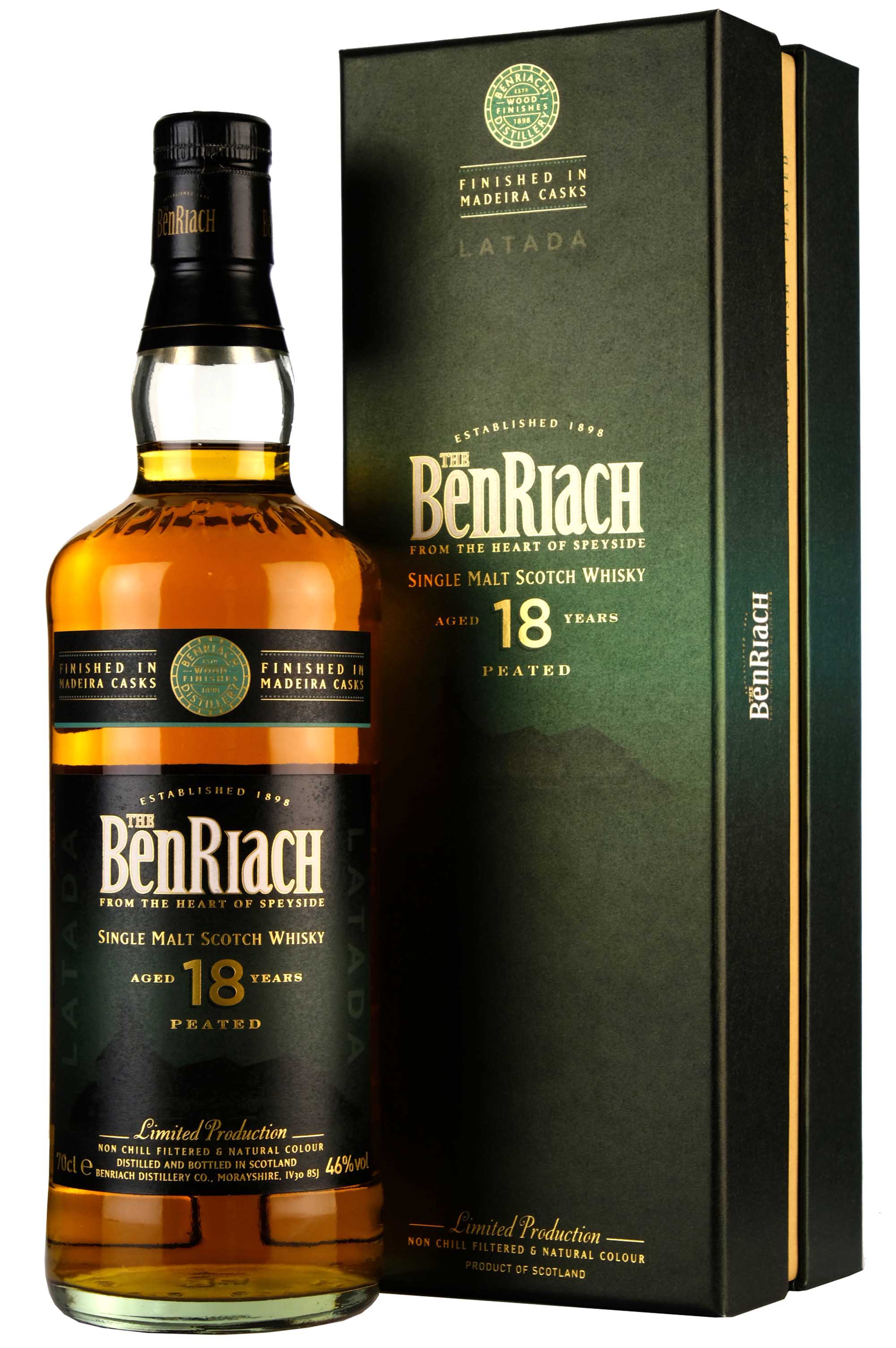 Benriach 18 Year Old Latada 2015