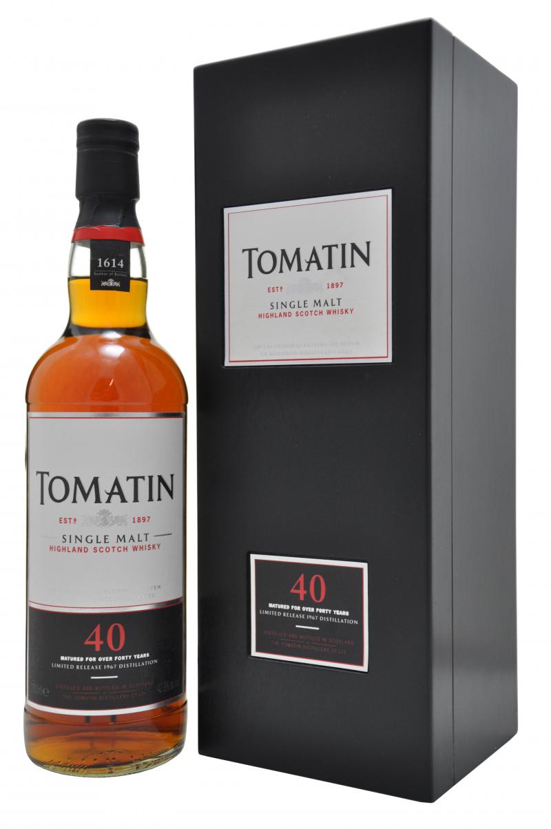 tomatin, 1967, forty year old, speyside single malt scotch whisky, whiskey,