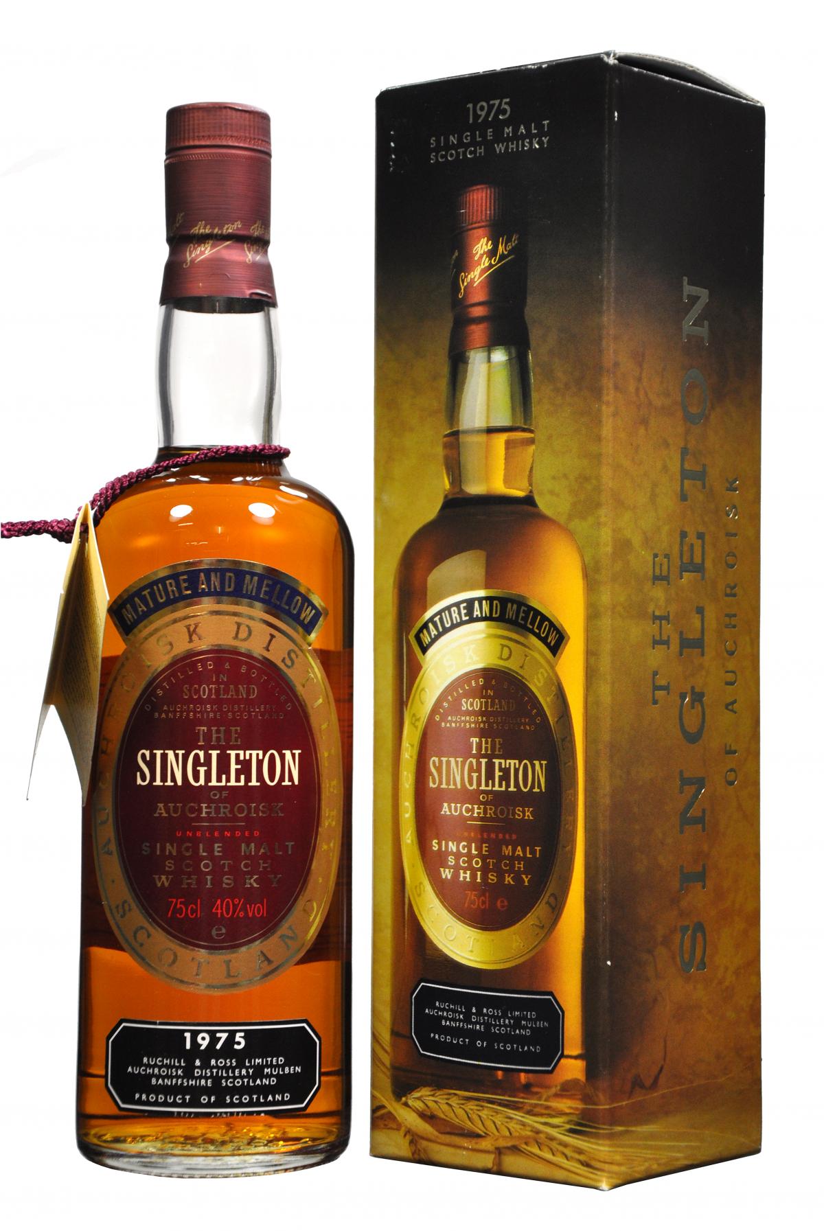 singleton of auchroisk 1975, speyside, single, malt, scotch, whisky, whiskey