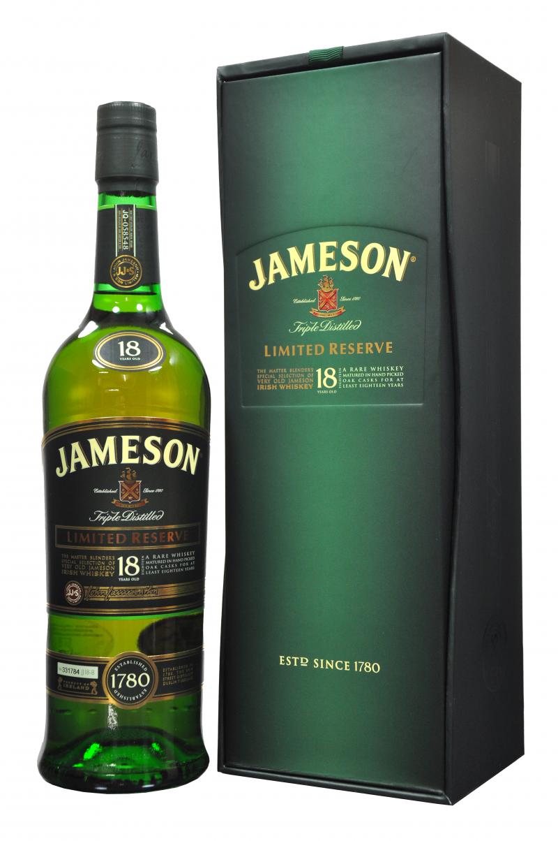 Jameson 18 Year Old | Limited Reserve