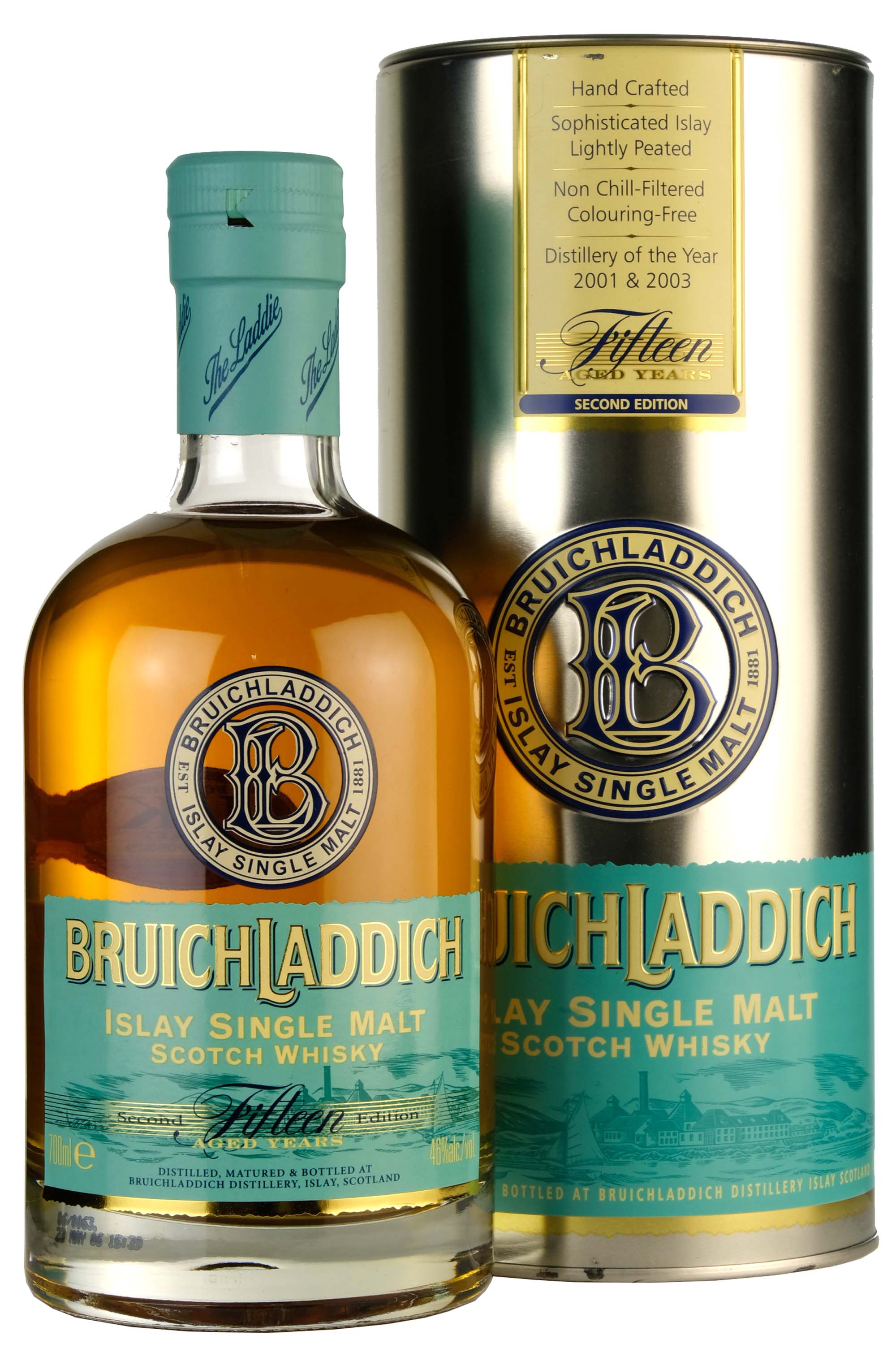 Bruichladdich 15 Year Old 2nd Edition 2006 Release