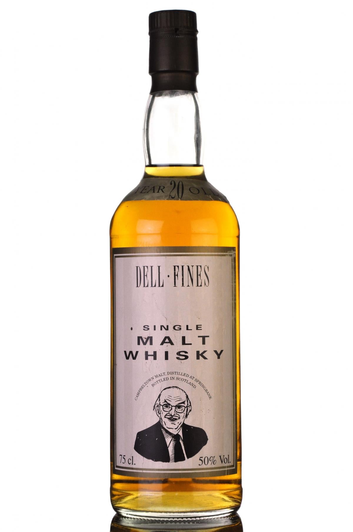 springbank, 20, year, old, dell, fines, campbeltown, single, malt, scotch, whisky, whiskey