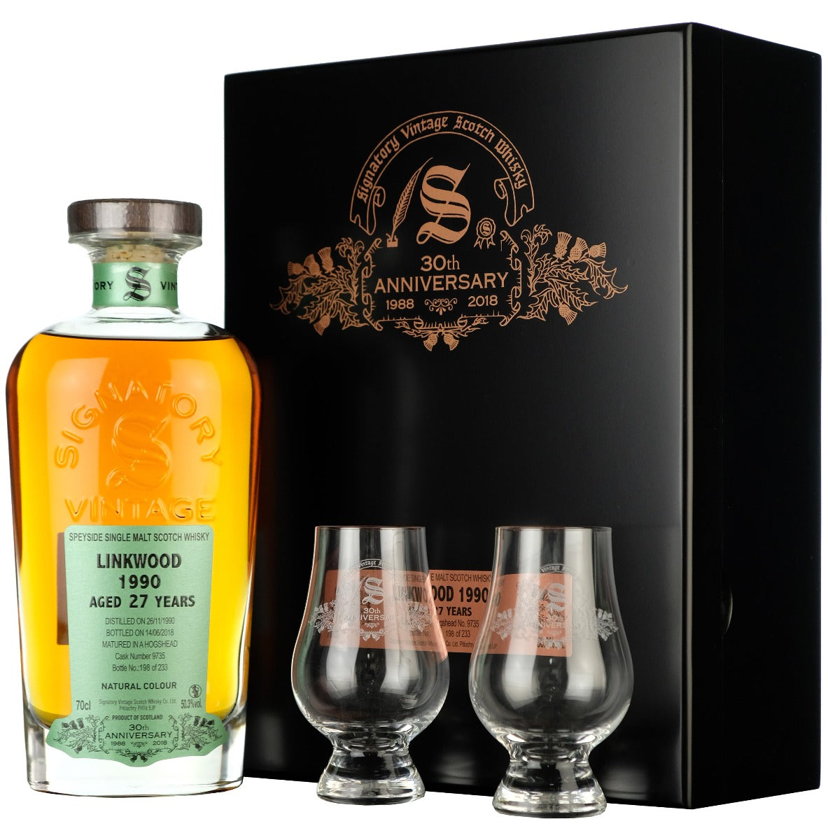 Linkwood 1990-2018 | 27 Years Old Signatory Vintage 30th Anniversary