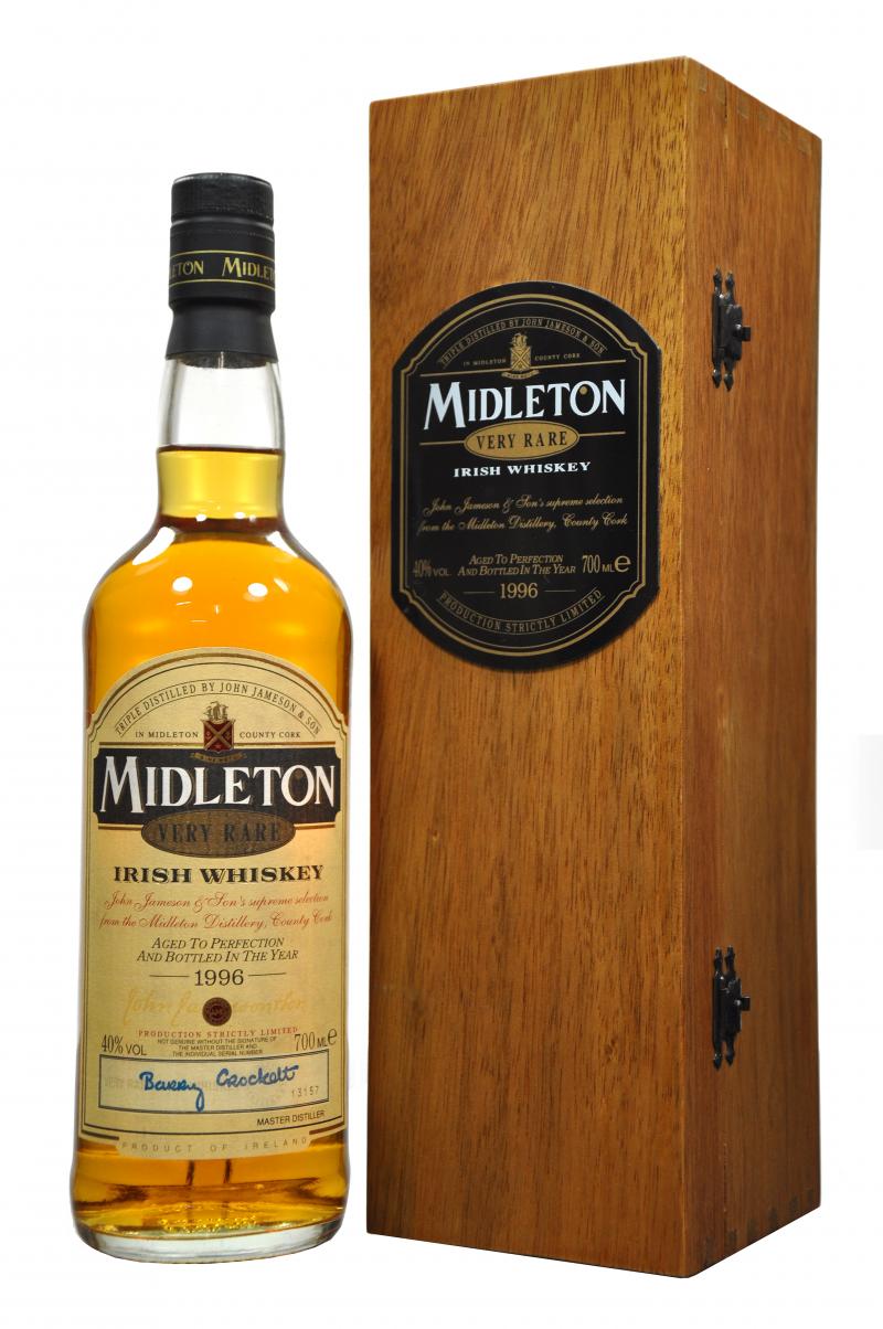 midleton, 1996, very, rare, irish, whisky, whiskey