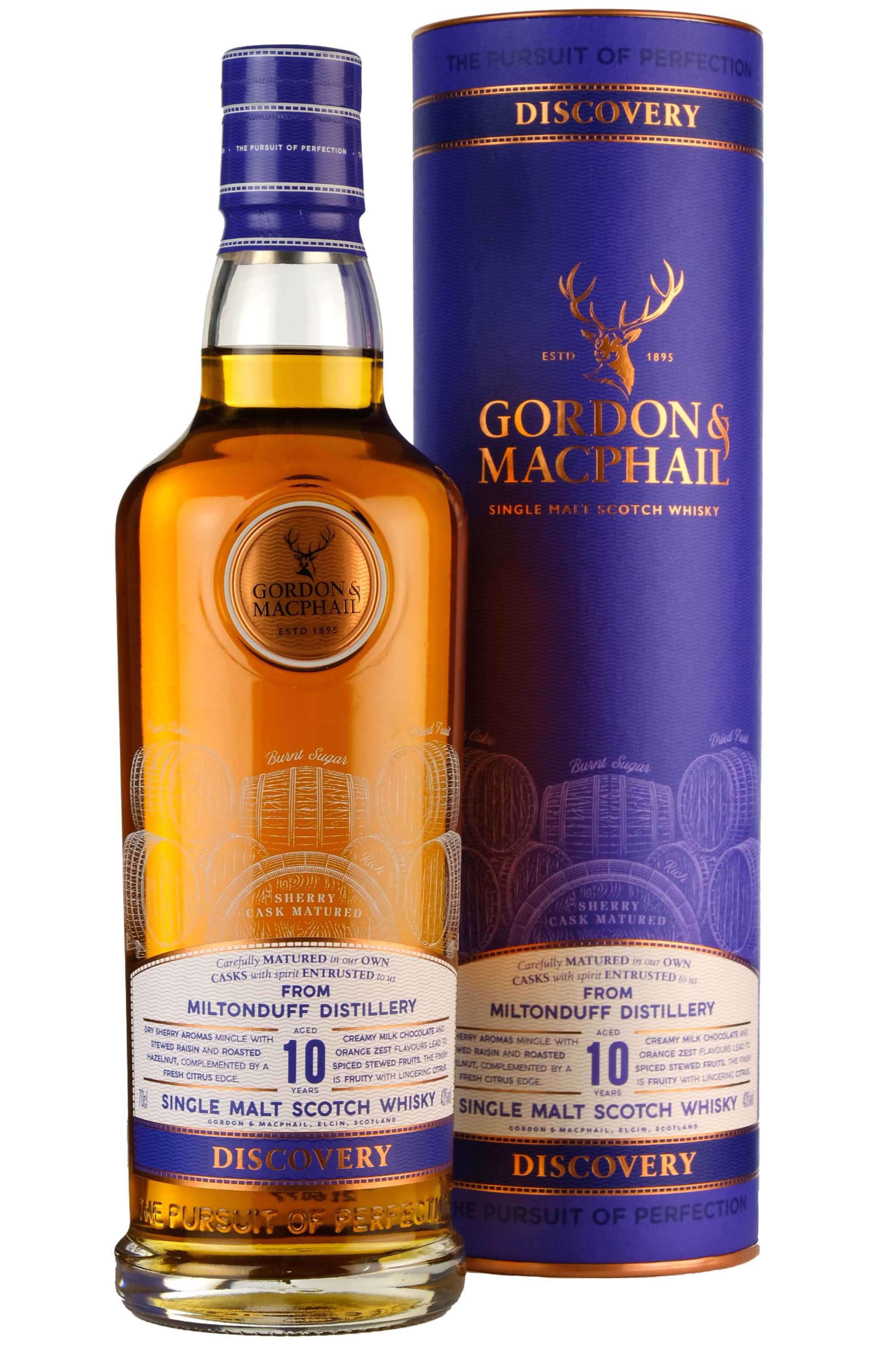 Miltonduff 10 Year Old Gordon & MacPhail Discovery Range