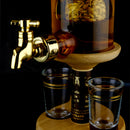 Barley Tap Whisky Decanter With Glasses