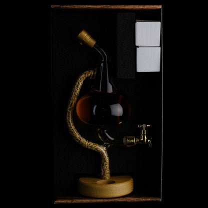 Pot Still Tap Single Malt Whisky Decanter With Glasses