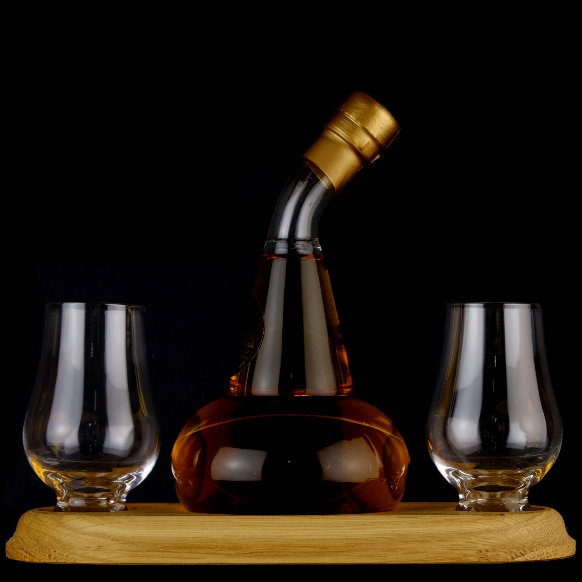 Pot Still Whisky Decanter With Two Nosing Glasses