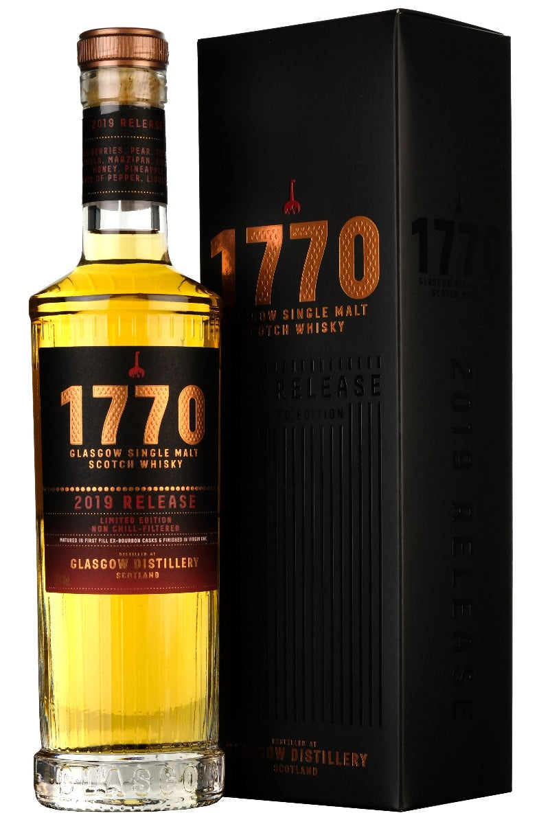 1770 Glasgow Single Malt 2019 Release