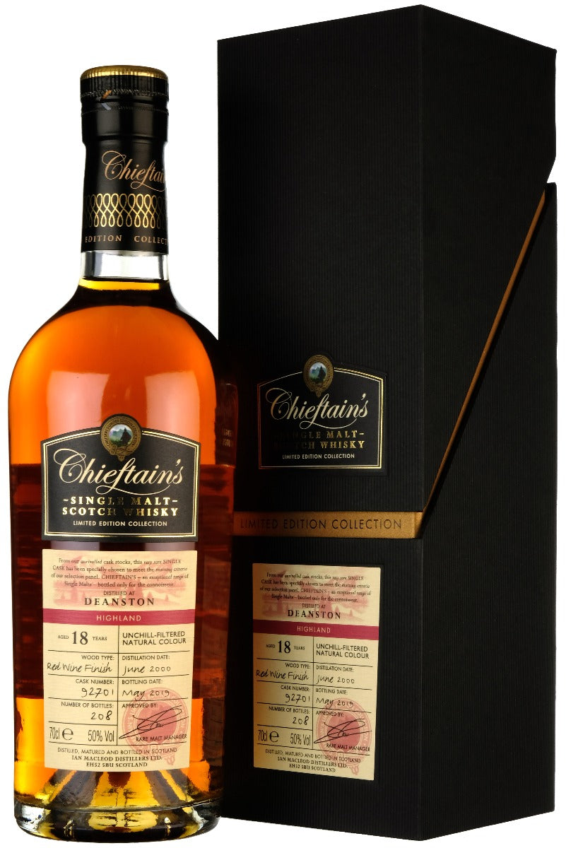 Deanston 2000-2019 | 18 Year Old | Chieftain's | Cask 92701