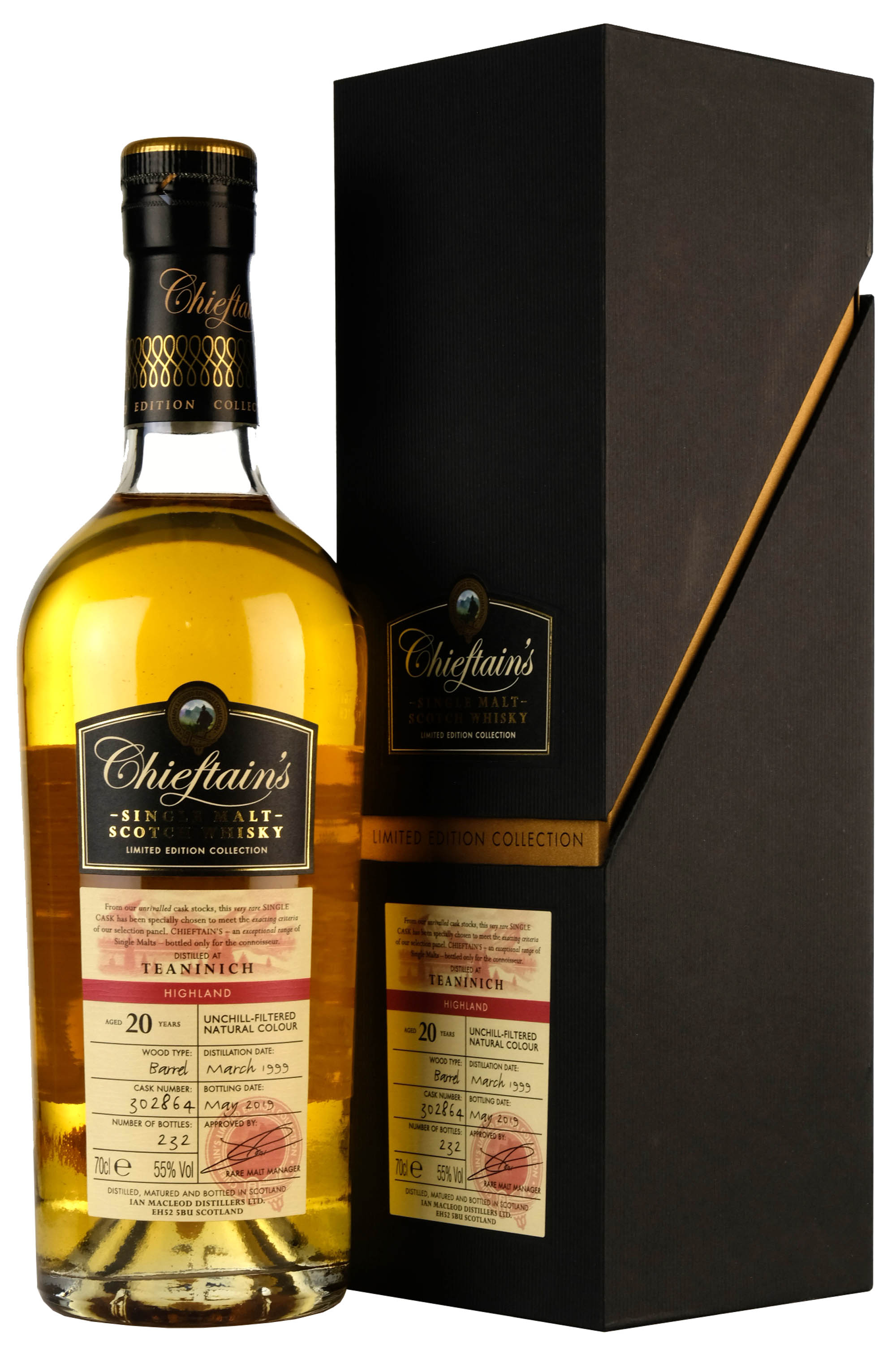 Teaninich 1999-2019 | 20 Year Old | Chieftain's | Cask 302864