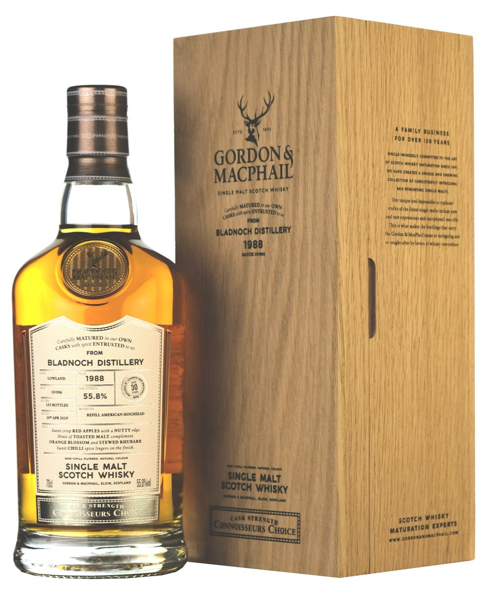 Bladnoch 1988-2019 | 30 Year Old | Connoisseurs Choice Cask Strength