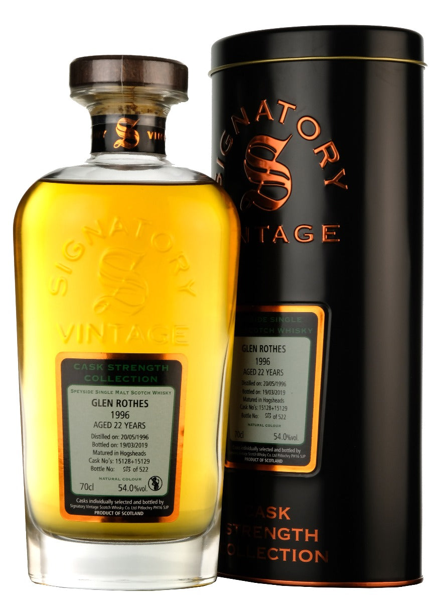 Glenrothes 1996-2019 | 22 Year Old Signatory Vintage