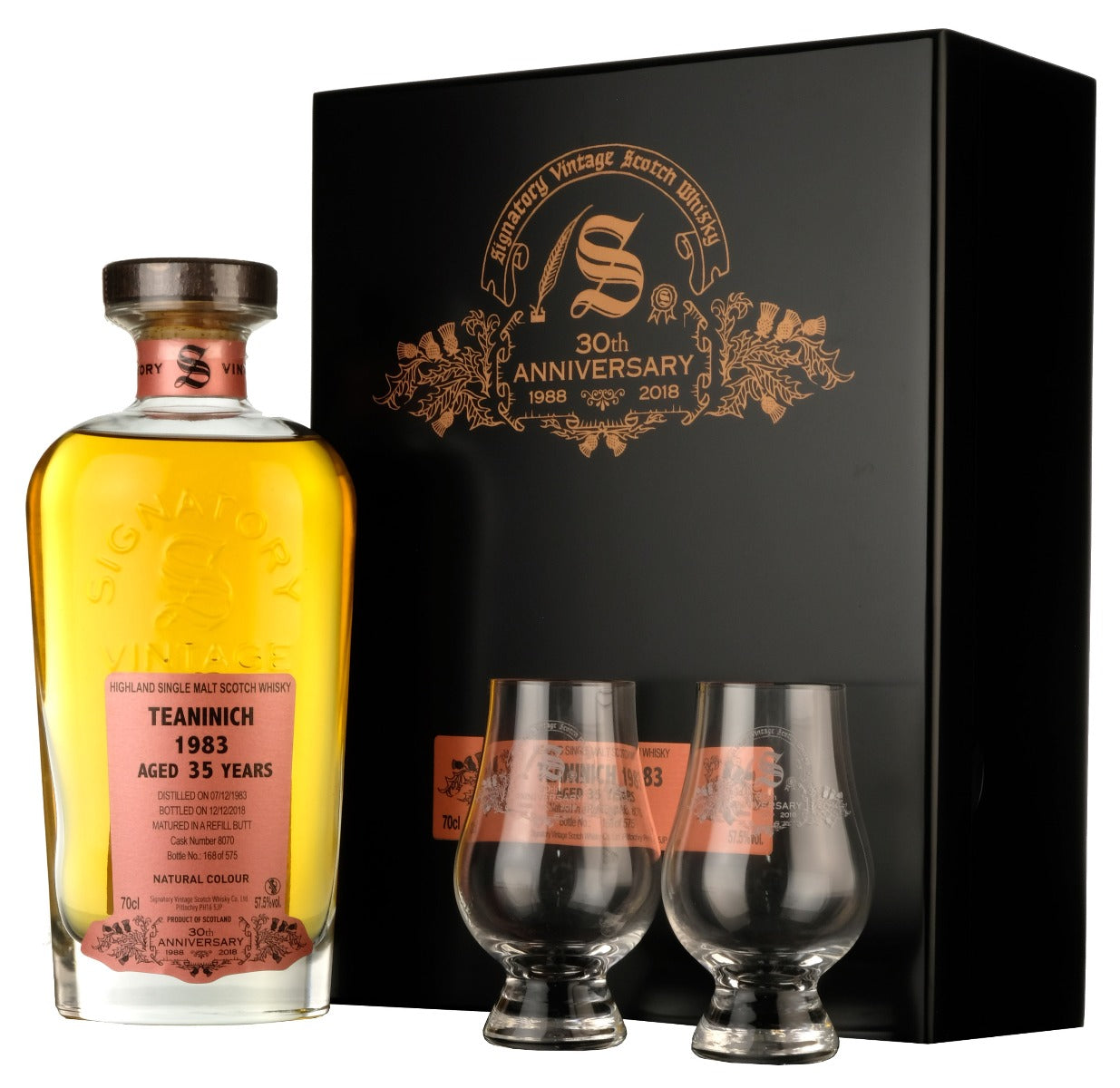 Teaninich 1983-2018 | 35 Year Old Signatory Vintage 30th Anniversary Cask 8070