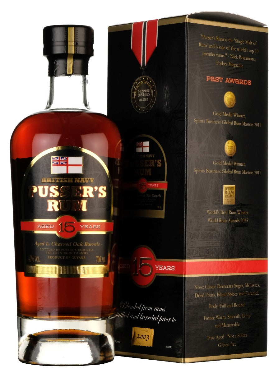 Pussers Rum 15 Year Old