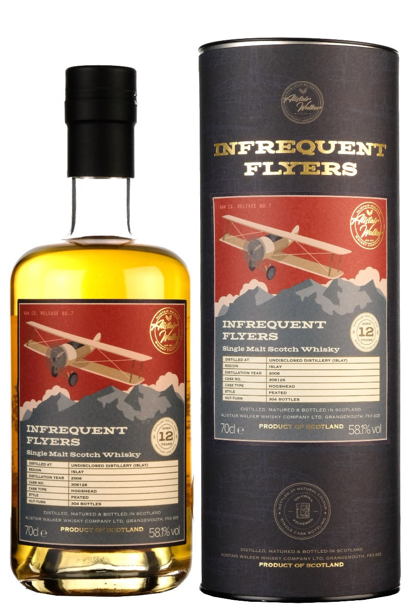 Undisclosed Islay Distillery 2006-2019 | 12 Year Old Infrequent Flyers