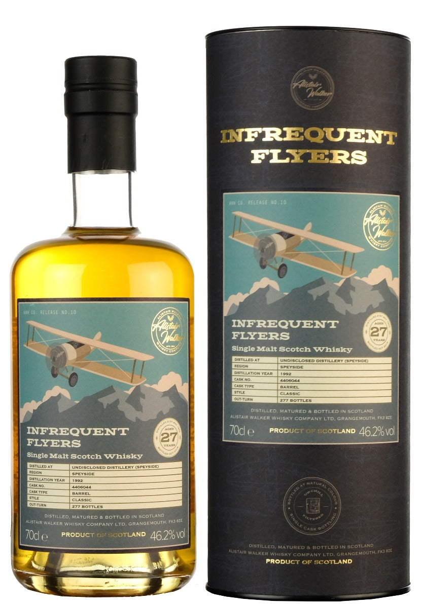Undisclosed Speyside Distillery 1992-2019 | 27 Year Old Infrequent Flyers