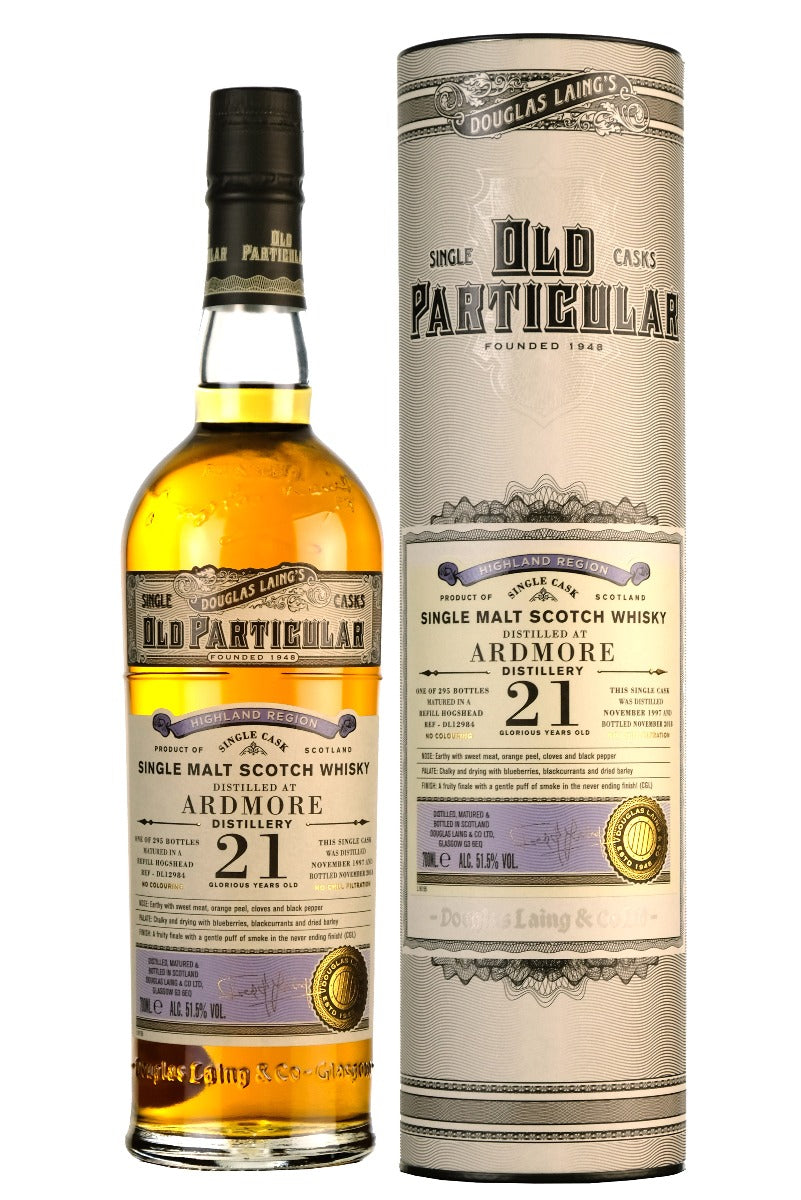 Ardmore 1997-2018 | 21 Year Old | Old Particular | Single Cask DL12984