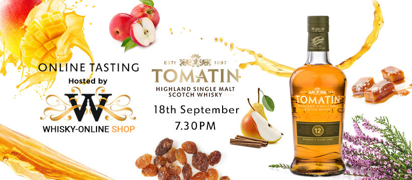 Whisky-Online Virtual Tasting | Tomatin Distillery