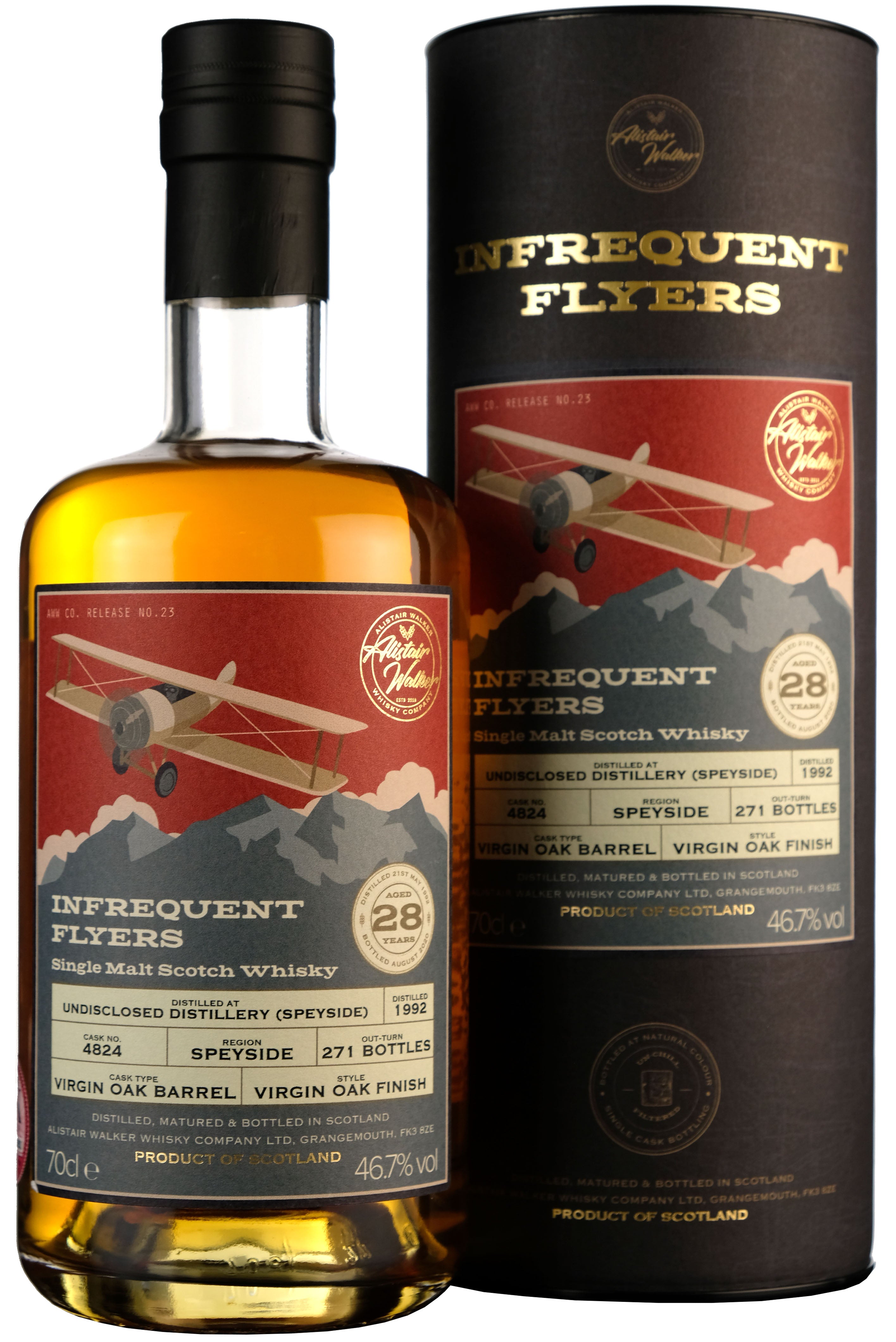 Undisclosed Speyside Distillery 1992-2020 | 28 Year Old Infrequent Flyers