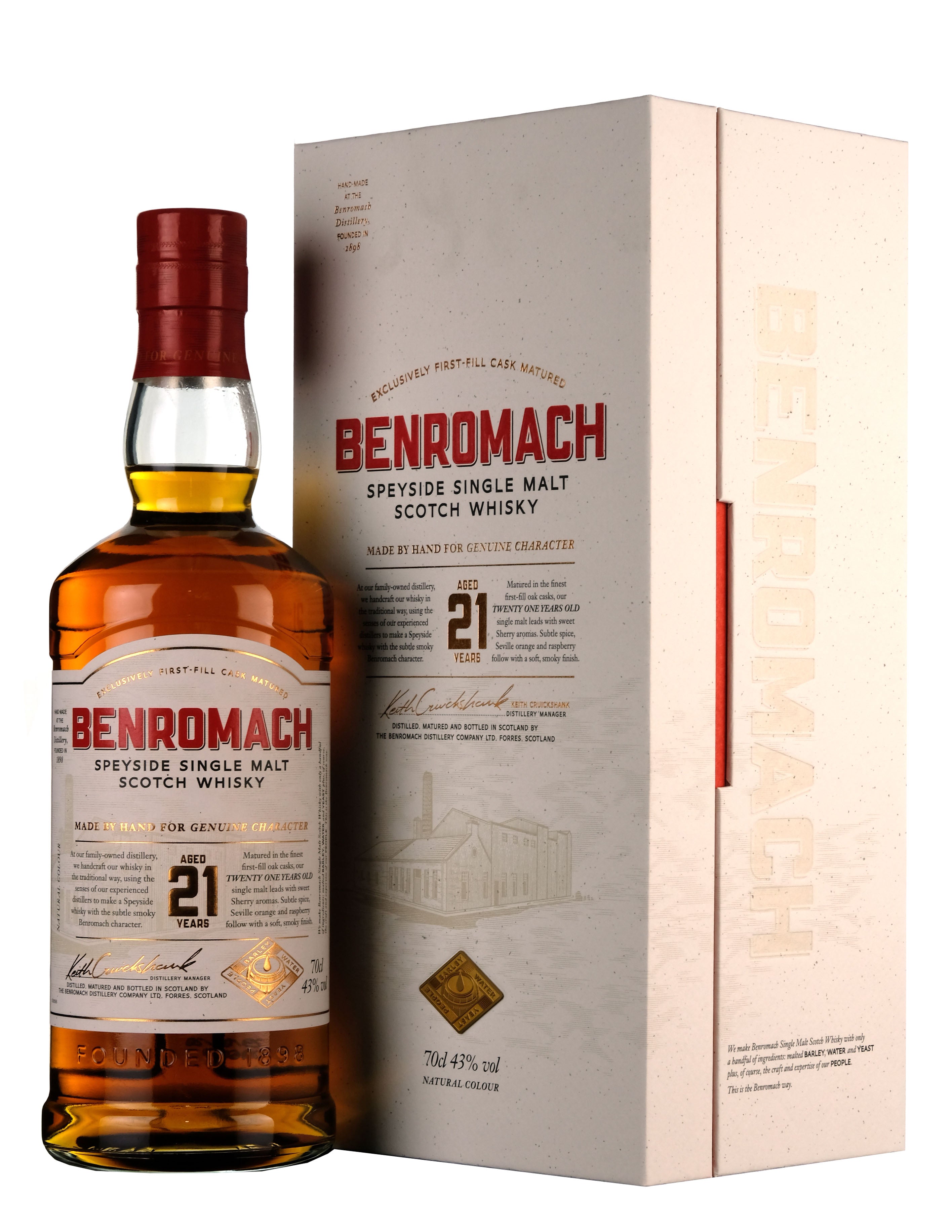 Benromach 21 Year Old