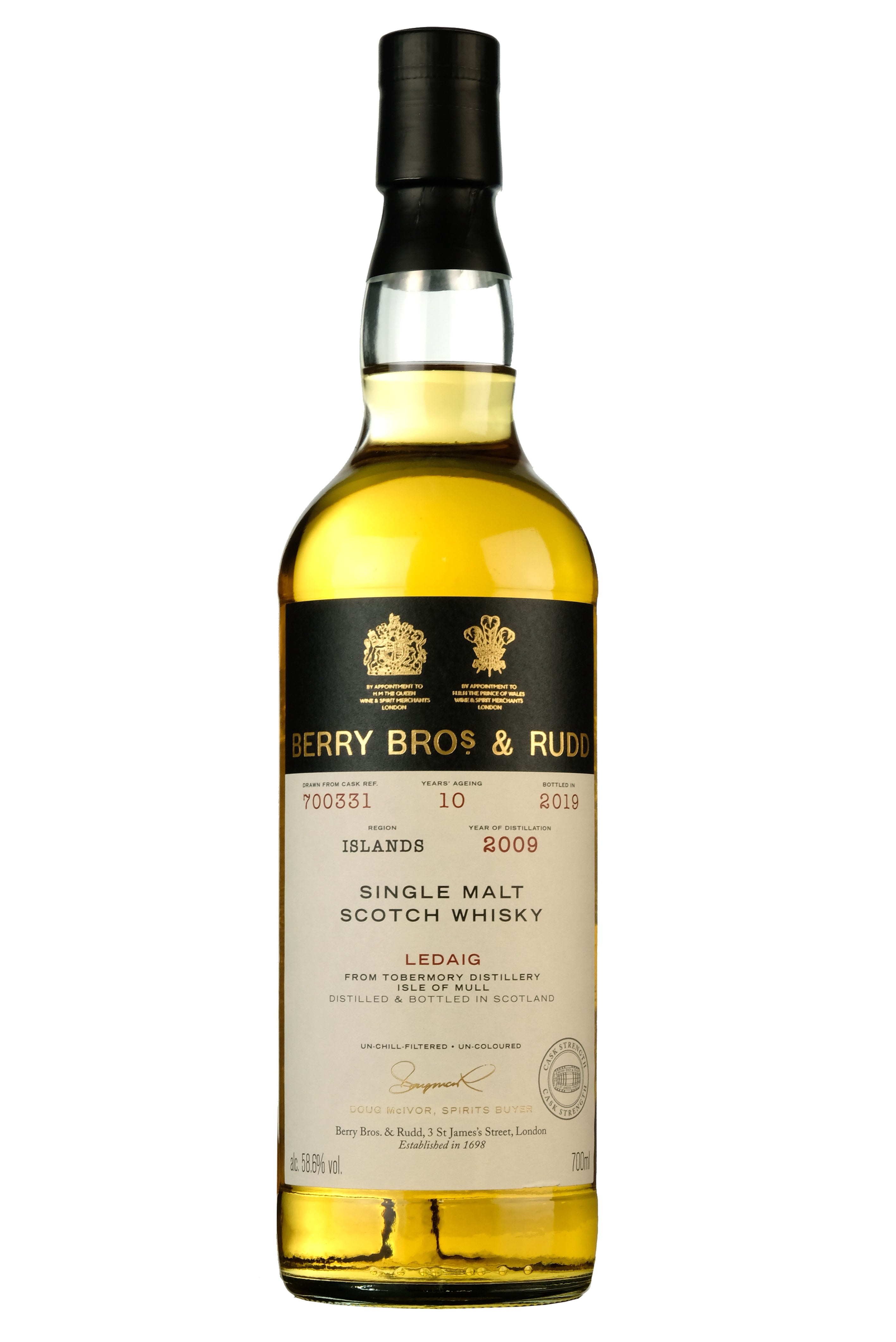 Ledaig 2009-2019 | 10 Year Old | Berry Bros Single Cask 700331