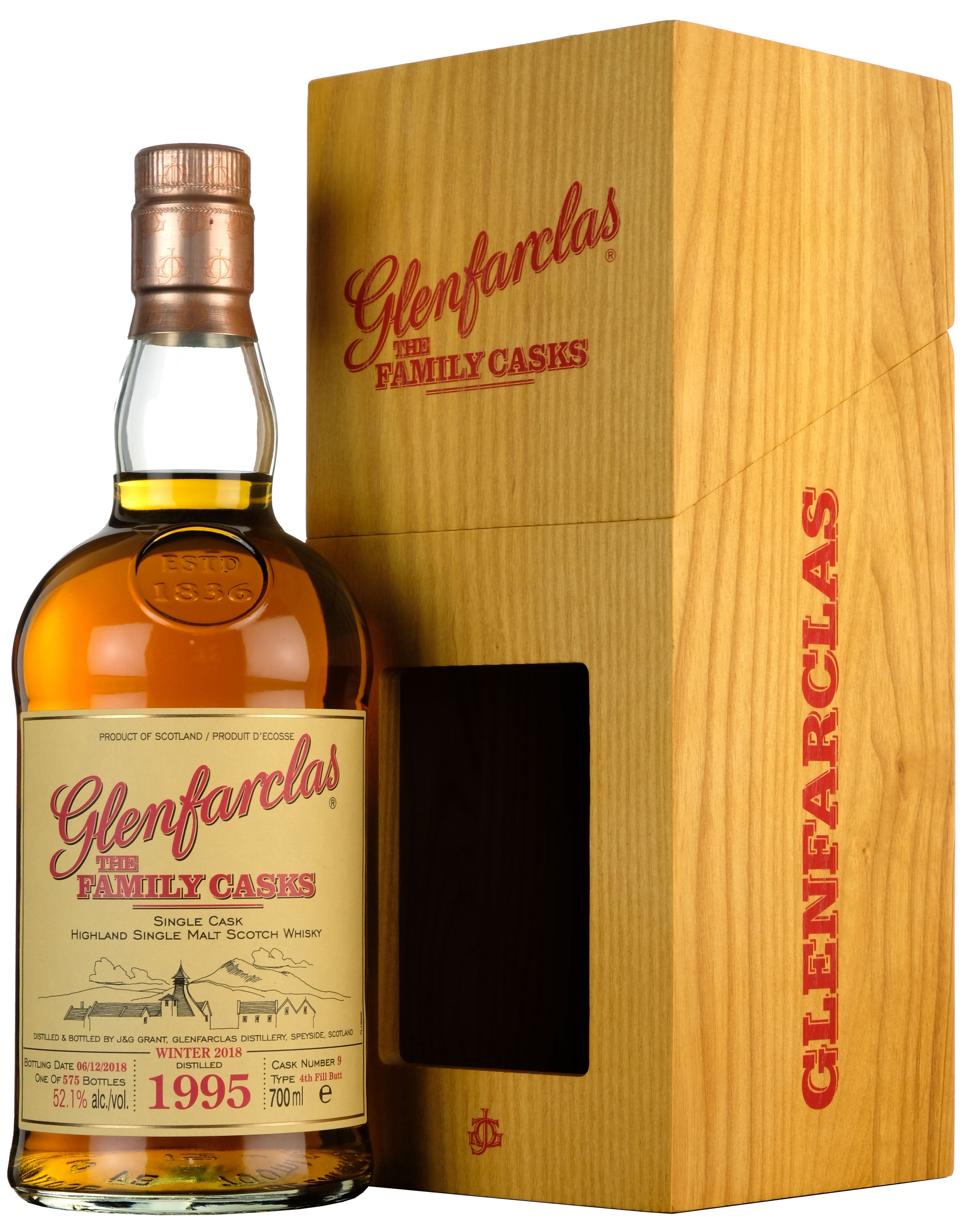 Glenfarclas 1995-2018 | 23 Year Old The Family Cask 9