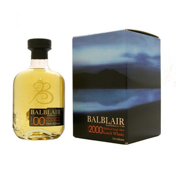 balblair, 2000, 1st, release, highland, single, malt, scotch, whisky, whiskey