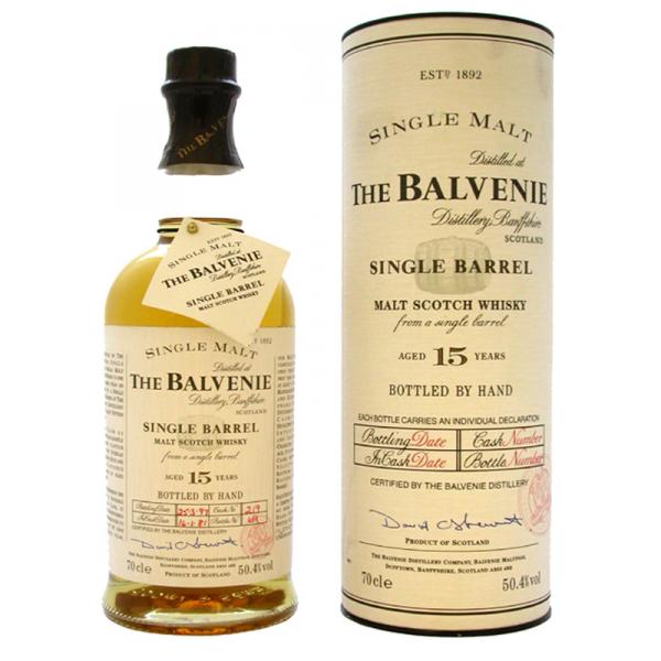 balvenie, 1981, 15, year, old, single, barrel, speyside, single, malt, scotch, whisky, whiskey