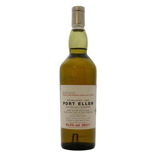 port, ellen, 1978, 27, year, old, 6th, release, 20cl, islay, single, malt, scotch, whisky, whiskey