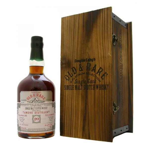 tamdhu, 1989, 20, year, old, douglas, laing, old, &, rare, platinum, selection, single, malt, scotch, whisky, whiskey