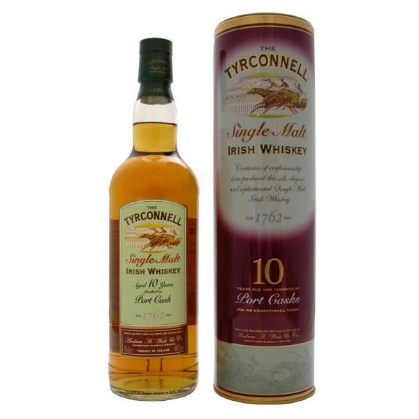 tyrconnell, 10, year, old, port, cask, single, malt, Irish, whisky, whiskey