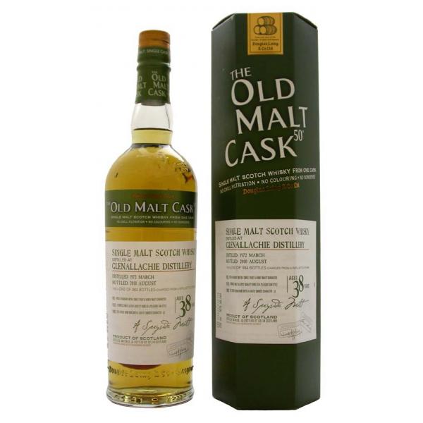 glenallachie, 1972, 38, year, old, douglas, laing, old, malt, cask, speyside, single, malt, scotch, whisky, whiskey